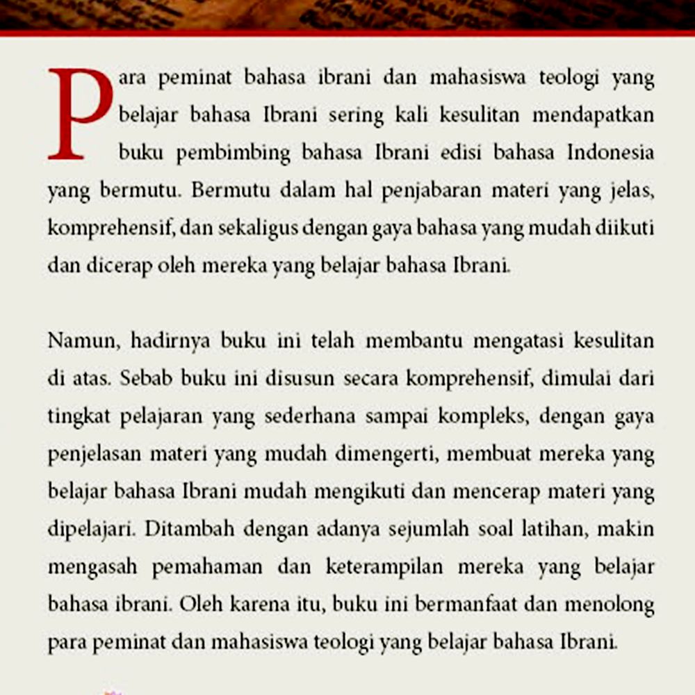 Mari Belajar Bahasa Ibrani