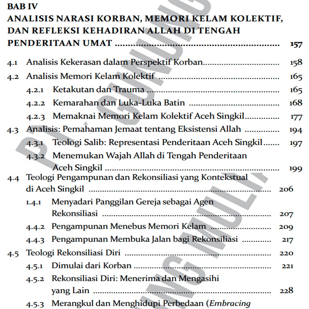 Korban Kekerasan Agama, Memori Kolektif, dan  Rekonsiliasi Diri