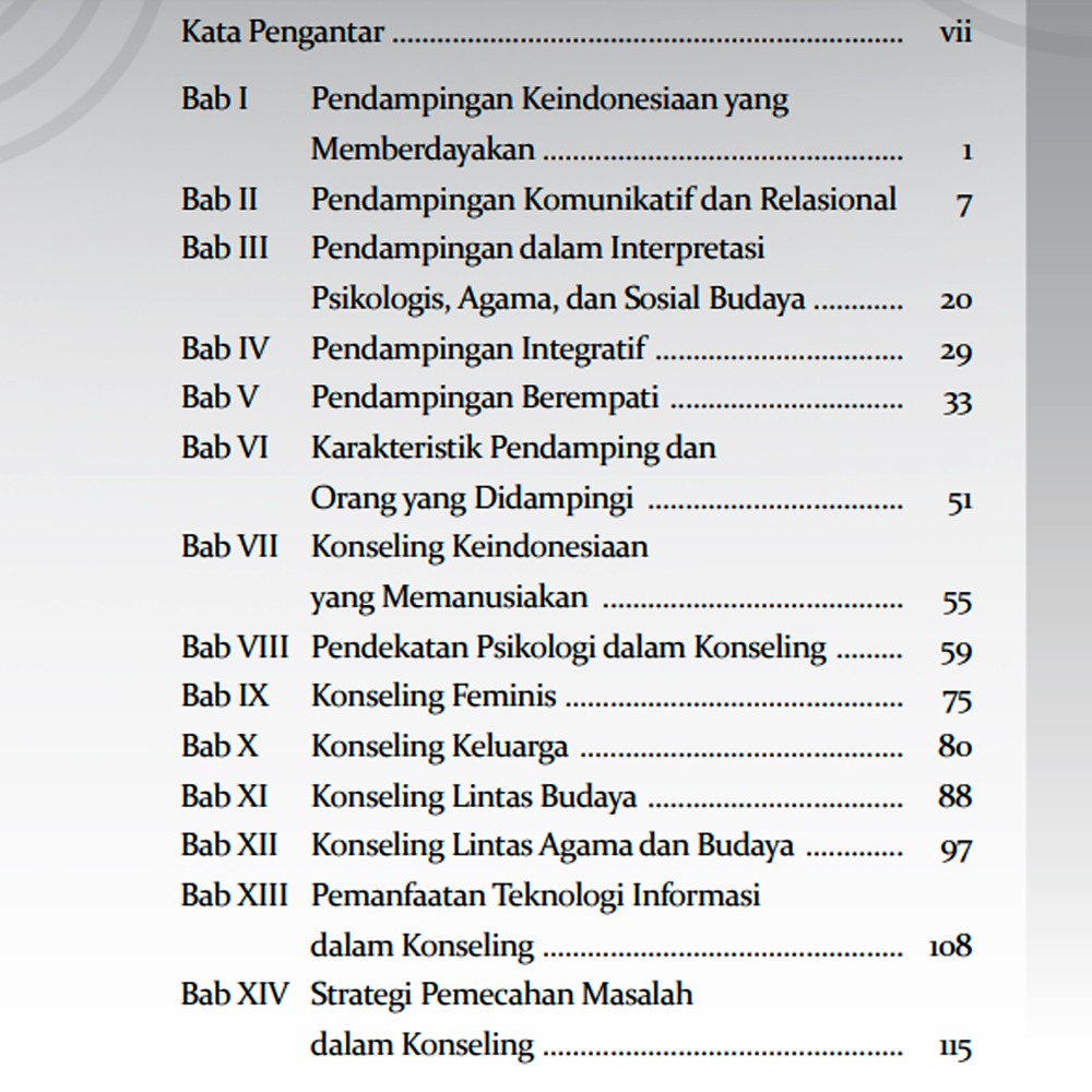 Pendampingan dan Konseling Keindonesiaan