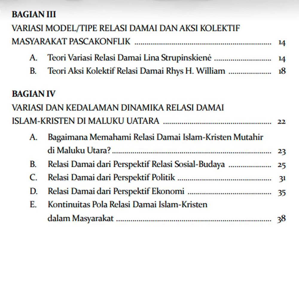 Relasi Damai Islam-Kristen Pascakonflik di Maluku Utara