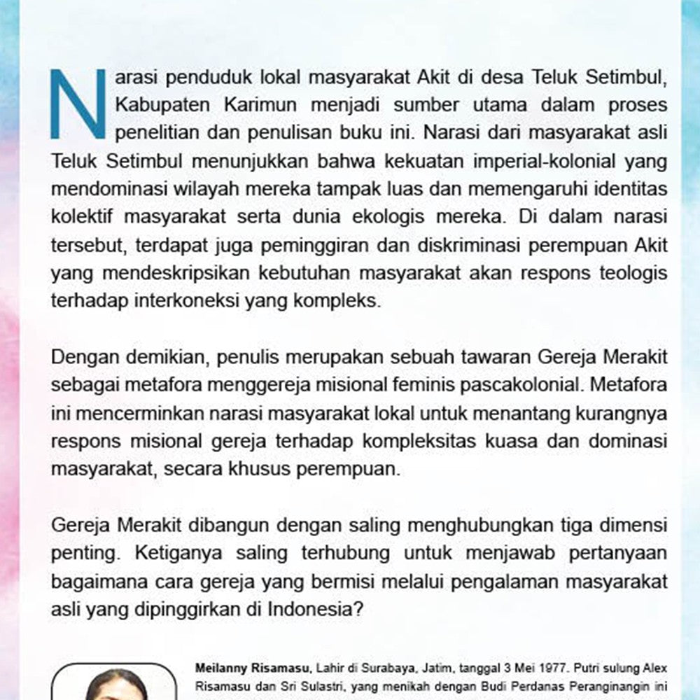 GEREJA MERAKIT : Sebuah Metafora Menggereja Misional Berperspektif Feminis Pascakolonial