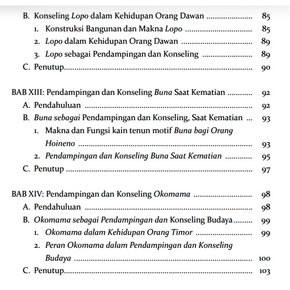 Pendampingan dan Konseling di Tanah Timor